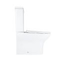 Унитаз напольный Qtap Aries Rimless безободковый с сиденьем Soft-close WHITE QT03228302W