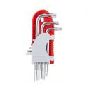 Набор Г-образных ключей TORX, 9шт., Т10-Т50, S2, PROFHT-1821