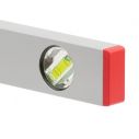 Уровень строительный 600 мм 3 глазка, сечение 21*46 мм INTERTOOL MT-1222