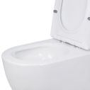 Унитаз напольный Qtap Jay Ultra Quiet с сидением Soft-close 640x360x835 мм QT07222175TW White