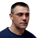 Очки защитные прозрачные, материал линз поликарбонат, материал заушников поликарбонат, защита от удара SP-0085