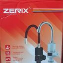 Проточный водонагреватель Zerix ELW06-EF Black (с индик. темп.) с силиконовым изливом 