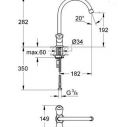Смеситель hansgrohe Focus для кухонной мойки с поворотным изливом, хром 31806000