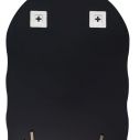  Зеркало настенное LIDZ  425*575*105 мм, прямоугольное, с полкой.(0702)
