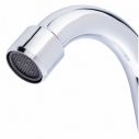 Кухонный смеситель на гайке кер. (б)лат.  Lidz (CRM) Dominox 271F