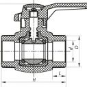 Кран шаровой KOER 32 K0177.PRO (KP0229)