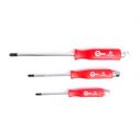 Набор ударных отверток 6 шт, Cr-V INTERTOOL HT-0403